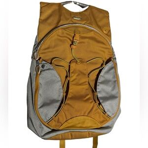 Tumi Ducati Backpack mustard pre owned AS IS